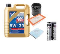 FEBI BILSTEIN Controllo Set 5L Liqui Moly 5W-30 Per KIA Rio IV 1.25 1.4