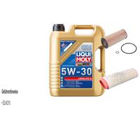 FEBI BILSTEIN Controllo Set 5L Liqui Moly 5W30 LONG LIFE 3 Per BMW X3 E83 2.0d