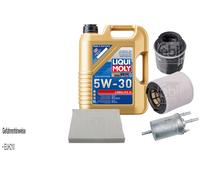 FEBI BILSTEIN Controllo set 5L Liqui Moly 5W30 Longlife3 per Audi A1 8X1