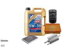 FEBI BILSTEIN Controllo Set 5L Liqui Moly 5W30 Longlife3 Per Audi A4
