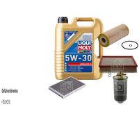 FEBI BILSTEIN Controllo set 5L Liqui Moly 5W30 Longlife3 per Audi A6 Avant