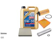 Febi BILSTEIN Controllo Set 5L Liqui Moly 5W30 Longlife3 per . BMW 1er