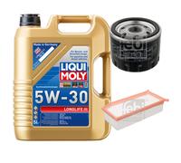 FEBI BILSTEIN Controllo Set 5L Liqui Moly 5W30 Longlife3 Per Dacia Duster