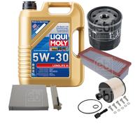 FEBI BILSTEIN Controllo Set 5L Liqui Moly 5W30 Longlife3 Per Dacia Duster