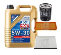 FEBI BILSTEIN Controllo Set 5L Liqui Moly 5W30 LONGLIFE3 Per Fiat Stilo 192