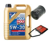 Febi BILSTEIN Controllo Set 5L Liqui Moly 5W30 Longlife3 per Honda Civic VII