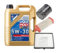 Febi BILSTEIN Controllo Set 5L Liqui Moly 5W30 Longlife3 per Hyundai i10 Ba Di