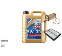 Febi BILSTEIN Controllo Set 5L Liqui Moly 5W30 Longlife3 per Hyundai Santa
