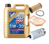 FEBI BILSTEIN Controllo Set 5L Liqui Moly 5W30 Longlife3 Per Mercedes-Benz