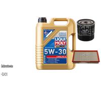 FEBI BILSTEIN Controllo Set 5L Liqui Moly 5W30 LONGLIFE3 Per Opel Vectra A