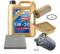 FEBI BILSTEIN Controllo set 5L Liqui Moly 5W30 Longlife3 per Seat Ibiza III