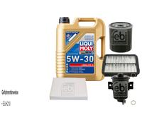 Febi BILSTEIN Controllo Set 5L Liqui Moly 5W30 Longlife3 per Toyota Corolla