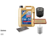 Febi BILSTEIN Controllo Set 5L Liqui Moly 5W30 Longlife3 per VW Bora Di 1J2