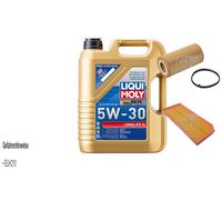FEBI BILSTEIN Controllo set 5L Liqui Moly 5W30 Longlife3 per VW Golf VI 5K1