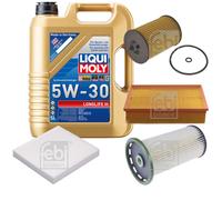 FEBI BILSTEIN Controllo Set 5L Liqui Moly 5W30 Longlife3 Per VW Passat