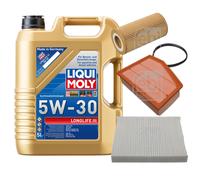 FEBI BILSTEIN Controllo Set 5L Liqui Moly 5W30 LONGLIFE3 Per VW Polo 6R 2.0