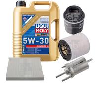 FEBI BILSTEIN Controllo Set 5L Liqui Moly 5W30 LONGLIFE3 Per VW Polo 6R 6C