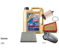 FEBI BILSTEIN Controllo set 5L Liqui Moly 5W30 Longlife3 per VW Polo 9N_ 1.4