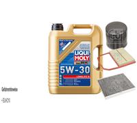 Febi BILSTEIN Controllo Set 5L Liqui Moly 5W30 Longlife3 per VW Polo AW1 1.0