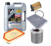 FEBI BILSTEIN Controllo Set 5L LIQUI MOLY SPECIAL TEC F 5W-30 Per Volvo V60