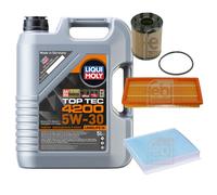 FEBI BILSTEIN Controllo set 5L Liqui Moly Top Tec 4200 5W-30 Opel Combo