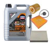 FEBI BILSTEIN Controllo set 5L Liqui Moly Top Tec 4200 5W-30 per BMW Serie 3