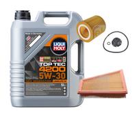 FEBI BILSTEIN Controllo Set 5L Liqui Moly Top Tec 4200 5W-30 Per BMW X1 E84