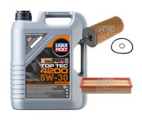 FEBI BILSTEIN Controllo Set 5L Liqui Moly Top Tec 4200 5W-30 Per BMW X3 F25
