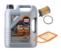 FEBI BILSTEIN Controllo Set 5L Liqui Moly Top Tec 4200 5W-30 Per Citroën