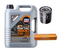 FEBI BILSTEIN Controllo set 5L Liqui Moly Top Tec 4200 5W-30 per Citroën