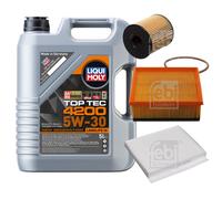 FEBI BILSTEIN Controllo Set 5L Liqui Moly Top Tec 4200 5W-30 Per Citroën