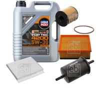 FEBI BILSTEIN Controllo set 5L Liqui Moly Top Tec 4200 5W-30 per Citroën