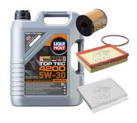 FEBI BILSTEIN Controllo set 5L Liqui Moly Top Tec 4200 5W-30 per Citroën
