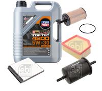 FEBI BILSTEIN Controllo Set 5L Liqui Moly Top Tec 4200 5W-30 Per Citroën