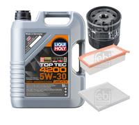 FEBI BILSTEIN Controllo Set 5L Liqui Moly Top Tec 4200 5W-30 Per Dacia