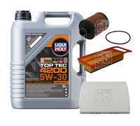 FEBI BILSTEIN Controllo Set 5L Liqui Moly Top Tec 4200 5W-30 Per Fiat 500 C