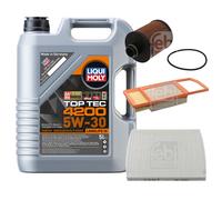 FEBI BILSTEIN Controllo Set 5L Liqui Moly Top Tec 4200 5W-30 Per Fiat 500 C