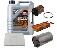 FEBI BILSTEIN Controllo Set 5L Liqui Moly Top Tec 4200 5W-30 Per Fiat 500 C