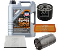 FEBI BILSTEIN Controllo set 5L Liqui Moly Top Tec 4200 5W-30 per Fiat Bravo