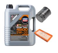 FEBI BILSTEIN Controllo set 5L Liqui Moly Top Tec 4200 5W-30 per Hyundai