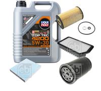 FEBI BILSTEIN Controllo set 5L Liqui Moly Top Tec 4200 5W-30 per Hyundai i30