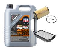 FEBI BILSTEIN Controllo set 5L Liqui Moly Top Tec 4200 5W-30 per Hyundai i30