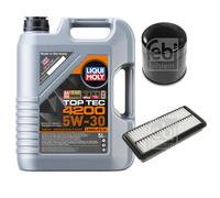 FEBI BILSTEIN Controllo Set 5L Liqui Moly Top Tec 4200 5W-30 Per KIA Picanto