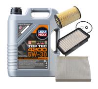 FEBI BILSTEIN Controllo Set 5L Liqui Moly Top Tec 4200 5W-30 Per KIA Soul AM
