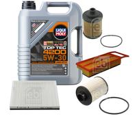 FEBI BILSTEIN Controllo set 5L Liqui Moly Top Tec 4200 5W-30 per Lancia Musa
