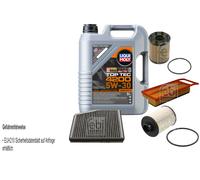 FEBI BILSTEIN Controllo set 5L Liqui Moly Top Tec 4200 5W-30 per Lancia Musa