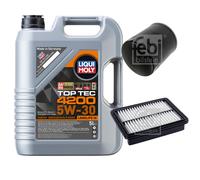 FEBI BILSTEIN Controllo Set 5L Liqui Moly Top Tec 4200 5W-30 Per Mazda CX-3