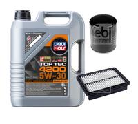 FEBI BILSTEIN Controllo Set 5L Liqui Moly Top Tec 4200 5W-30 Per Mazda CX-3