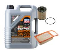 FEBI BILSTEIN Controllo Set 5L Liqui Moly Top Tec 4200 5W-30 Per Opel Combo