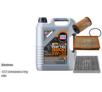 FEBI BILSTEIN Controllo set 5L Liqui Moly Top Tec 4200 5W-30 per Opel Zafira